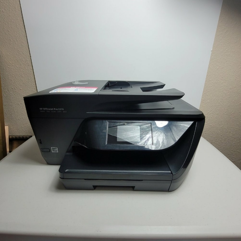 HP Officejet Pro 6978 All-In-One Wireless Color Inkjet Printer T0F29A In Black
